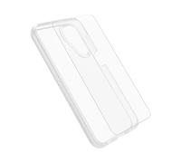 OtterBox Bundle per Samsung Galaxy A15/A15 5G Cover React Series, Testata a Norme Mil-Std 810G + Protezione Schermo Vetro Glass, Trasparente