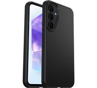 Cover per Samsung Galaxy A55 5G OtterBox React Series, resistente a shock e cadute fino, cover ultrasottile, testata a norme MIL-STD 810G, Nero