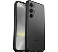 Cover per Samsung Galaxy S24 OtterBox React Series, resistente a shock e cadute fino, cover ultrasottile, testata a norme MIL-STD 810G, Trasparente/Nero
