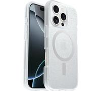 OtterBox Cover per iPhone 16 Pro React Series MagSafe, resistente a shock e cadute fino, cover ultrasottile, testata a norme MIL-STD 810G, Stardust-Trasparente, Senza Retail Package