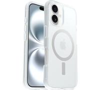 OtterBox Cover per iPhone 16 React Series MagSafe, Resistente a Shock e Cadute Fino, Cover Ultrasottile, Testata a Norme Mil-Std 810G, Trasparente, Senza Retail Package