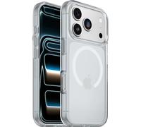 OtterBox React Series MagSafe cover per iPhone 17 Pro, resistente a shock e cadute fino, cover ultrasottile, testata a norme MIL-STD 810G, Trasparente
