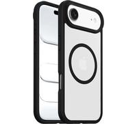 OtterBox React Series MagSafe cover per iPhone Air, resistente a shock e cadute fino, cover ultrasottile, testata a norme MIL-STD 810G, Trasparente/Nero