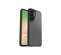 OtterBox Cover per Samsung Galaxy A56 5G React Series, resistente a shock e cadute fino, cover ultrasottile, testata a norme MIL-STD 810G, Trasparente/Nero