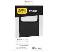 Otterbox React Series Custodia Nera MagSafe Ultrasottile e Resistente