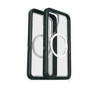 OtterBox Cover per Samsung Galaxy S25 Defender Series XT Clear con Magneti, resistente a shock e cadute, cover ultra robusta, testata 7x vs le norme anti caduta MIL-STD 810G, Verde