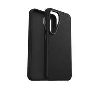 OtterBox Symmetry Series Cactus Leather Custodia per Samsung Galaxy S25, custodia protettiva sottile antiurto, a prova di caduta, testata 3x vs norme MIL-STD 810G, Nero