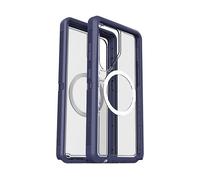 OtterBox Cover per Samsung Galaxy S25 Ultra Defender Series XT Clear con Magneti, resistente a shock e cadute, cover ultra robusta, testata 7x vs le norme anti caduta MIL-STD 810G, Trasparente/Viola