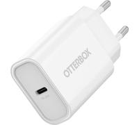 OtterBox Standard EU Caricatore murale 20W USB-C PD, carica rapida per Smartphone e Tablet, resistente a cadute, robusto, ultra durevole, Bianca