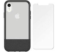 OtterBox Statement Series - Custodia per iPhone XR con pellicola protettiva per schermo, Lucent Storm (trasparente/Castlerock/pelter)