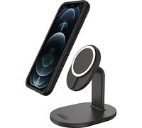 OtterBox Supporto di ricarica per MagSafe, caricatore dal design elegante e leggero, progettato per forte allineamento e fissaggio perfetto con MagSafe, Compatbile iPhone, Nero