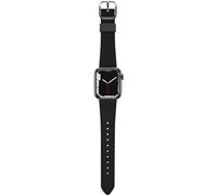 Cinturino OtterBox Symmetry Cactus Leather per Apple Watch 42mm/41mm/40mm, morbido al tatto e resistente all'usura, cinturino per Apple Watch, Nero