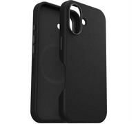 OtterBox Symmetry Series Cactus Leather MagSafe Custodia per iPhone 16, custodia protettiva sottile antiurto, a prova di caduta, testata 3x vs norme MIL-STD 810G, Nero