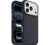 OtterBox Symmetry Cactus Leather MagSafe cover per iPhone 17 Pro, Blu