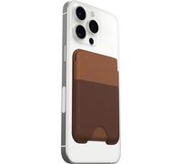 OtterBox Symmetry Cactus Leather MagSafe Wallet, Portafoglio morbido al tatto con 2-3 slot per Carte di Credito, forte allineamento e fissaggio magnetico MagSafe, compatbile con Iphone, Marrone