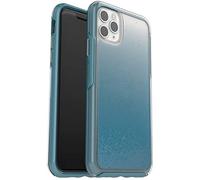 OtterBox Symmetry - Custodia trasparente per iPhone 11 Pro Max e iPhone Xs Max, confezione non al dettaglio, motivo We'll Call Blue (trasparente/blu SAPPH MET/We'll Call Blue IML)