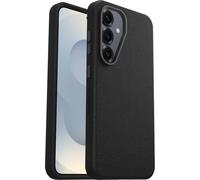 OtterBox Symmetry Series Cactus Leather Custodia per Samsung Galaxy S25, custodia protettiva sottile antiurto, a prova di caduta, testata 3x vs norme MIL-STD 810G, Nero