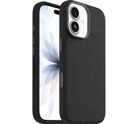OtterBox Symmetry Series Cactus Leather MagSafe cover per iPhone 17, custodia protettiva sottile antiurto, a prova di caduta, testata 3x vs norme MIL-STD 810G, Nero
