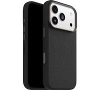 OtterBox Symmetry Series Cactus Leather MagSafe cover per iPhone 17 Pro, custodia protettiva sottile antiurto, a prova di caduta, testata 3x vs norme MIL-STD 810G, Nero