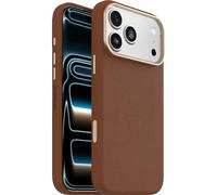 OtterBox Symmetry Series Cactus Leather MagSafe cover per iPhone 17 Pro Max, custodia protettiva sottile antiurto, a prova di caduta, testata 3x vs norme MIL-STD 810G, Marrone