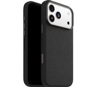 OtterBox Symmetry Series Cactus Leather MagSafe cover per iPhone 17 Pro Max, custodia protettiva sottile antiurto, a prova di caduta, testata 3x vs norme MIL-STD 810G, Nero