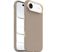 OtterBox Symmetry Series Cactus Leather MagSafe cover per iPhone Air, custodia protettiva sottile antiurto, a prova di caduta, testata 3x vs norme MIL-STD 810G, Grigio