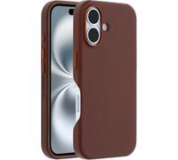 OtterBox Symmetry Series Cactus Leather MagSafe Custodia per iPhone 16, custodia protettiva sottile antiurto, a prova di caduta, testata 3x vs norme MIL-STD 810G, Marrone