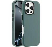 OtterBox Symmetry Series Cactus Leather MagSafe Custodia per iPhone 16 Pro, custodia protettiva sottile antiurto, a prova di caduta, testata 3x vs norme MIL-STD 810G, Verde