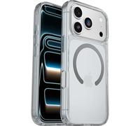 OtterBox Symmetry Series Clear MagSafe cover per iPhone 17 Pro, resistente a shock e cadute fino; sottile, testata 3x norme MIL-STD 810G, Trasparente