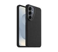 OtterBox Symmetry Series Cactus Leather Cover per Samsung Galaxy S26+, custodia protettiva sottile antiurto, a prova di caduta, testata 3x vs norme MIL-STD 810G, Nero