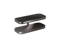 Zens Quattro Wireless Charger Pro 4, Adattatore Wireless MagSafe e Qi2 da 15 W per iPhone/AirPods, Adattatore da 65 W Incluso (EU/UK/US) Con Cavo da 1,5 m Integrato,