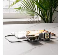 OtterBox Zens Wireless Charging Cable PRO 3, Cavo di Ricarica USB-C a USB-C da 1.5 m, MagSafe e Qi2 15W, Compatibile con iPhone Air/17/16/15/14/13/12, AirPods e Apple Watch, Nero