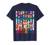 Otterly eccitato per la Terza elementare Carino Lontra Studente Back School Maglietta