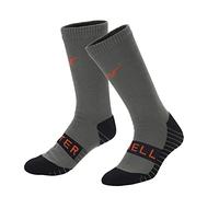 OTTERSHELL Calzini impermeabili da donna e da uomo. Adatto per attività all'aperto come corsa, ciclismo, escursioni in montagna ed escursionismo. La lana merino (XL(47-49), Verde militare)