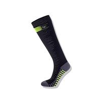 OTTERSHELL Calzino impermeabile di lunghezza del ginocchio del freddo con lana merino Piedi caldi e asciutti quando fa freddo, piove e tira vento. (IT, Numero, 36, 38, Regular, Tall, Nero - K)