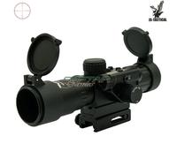 Ottica 4x30 con laser rosso integrato JS-TACTICAL® (JS-4X30IR)