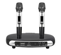 Ottico Coassiale Senza Fili Bluetooth 5.0 Karaoke Box Microfono Lettore Home Echo Mixer Di Canto Macchina Riproduzione Chiara Del Suono