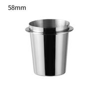 Ottieni il colpo perfetto per espresso con questa tazza da polvere in acciaio in