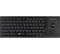 Ottieni la tastiera Roll Xtra Roll CleanType con il layout nero di colore trackball USB - GETT CLEILTYPE XTRA ROLL TASTANTE CON NEW