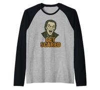 Ottieni spaventato Vampiro Zombie Spaventoso Maglia con Maniche Raglan