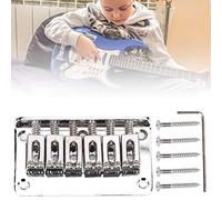 ottima fattura durevole materiali metallici di alta qualità bellissimi accessori per chitarra elettrica, ampia applicazione parti di chitarra, chitarre per la casa(Silver)