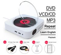 Ottima idea regalo: lettore CD con Bluetooth, suono HiFi, radio FM e uscita AUX, supporto multiformato, perfetto per imparare le lingue e godersi la