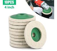 Ottimi risultati con kit tampone disco lucidatura smerigliatrice angolare lana 4