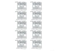 Ottimizza il tuo impianto solare con questo set di 10 clip di drenaggio dell'acqua (33 mm)