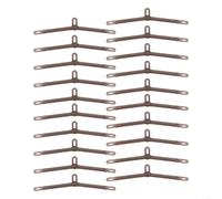 Ottimizza la tua tecnica di cattura con questi pratici 20 pezzi di allineatori per lenza