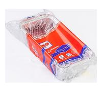 ottimo. 24 PEZZI - VASCHETTE ALLUMINIO 3 PORZIONI PZ 3 CON COPERCHI 802171916