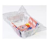 ottimo 48 PEZZI - VASCHETTA ALLUMINIO 5 PORZIONI CON COPERCHIO PZ.2 IN 24 CO