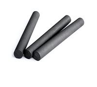 ottimo elettrodo di grafite, 5 barre di grafite e carbonio da 200 mm - Elettrodi conduttivi puri al 99,99% for saldatura e uso industriale(8mm)