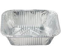 96 pezzi OTTIMO Vaschette in Alluminio 1 Porzione contenit. vaschetta alimenti