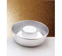 Ottinetti 502922 Stampo Basso In Alluminio Con Tubo Senza Foro, Cm 22 x 8 H